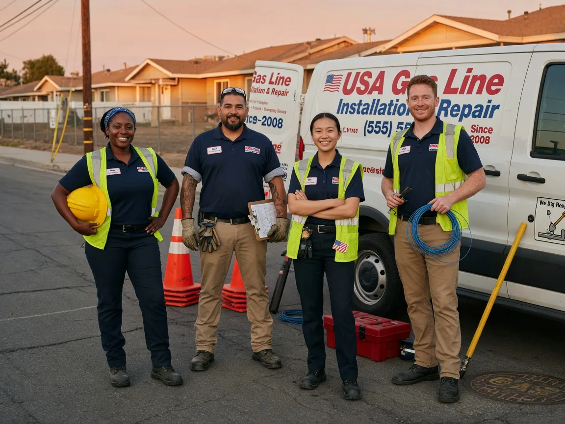 Gas Line Installation company in Levan, UT